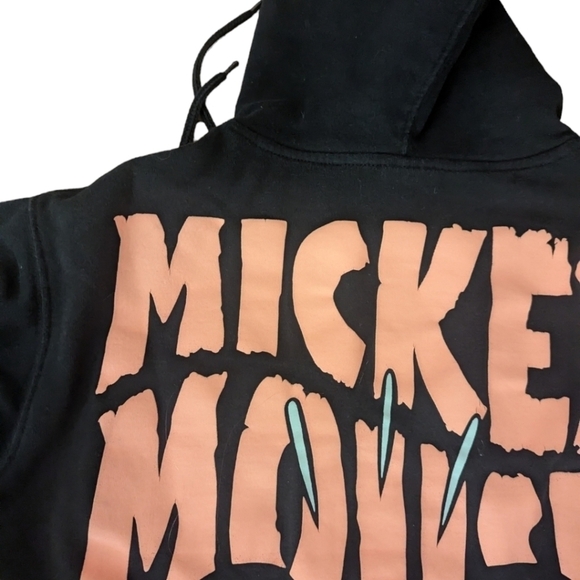 Disney Mickey Mouse Halloween Haunted House Theme Hoodie Sweatshirt sz S Unisex - Picture 5 of 7